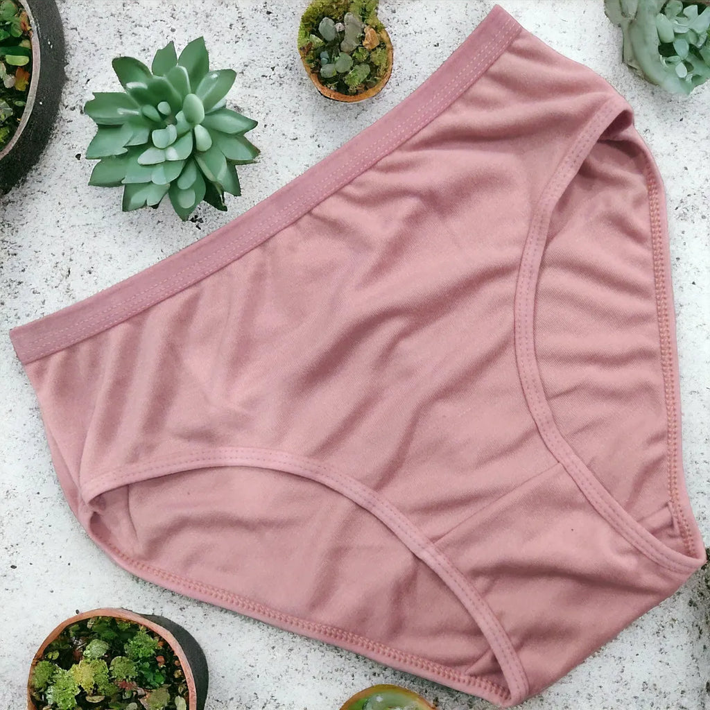 Women Plain Cotton Blend Panty -Pack of 3 I Soft, Comfortable And Varsatile Daily Wear
