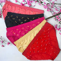 Butterfly Printed Women's Panty- Pack of 3, Soft Comfortable & Stylish Daily Wear
