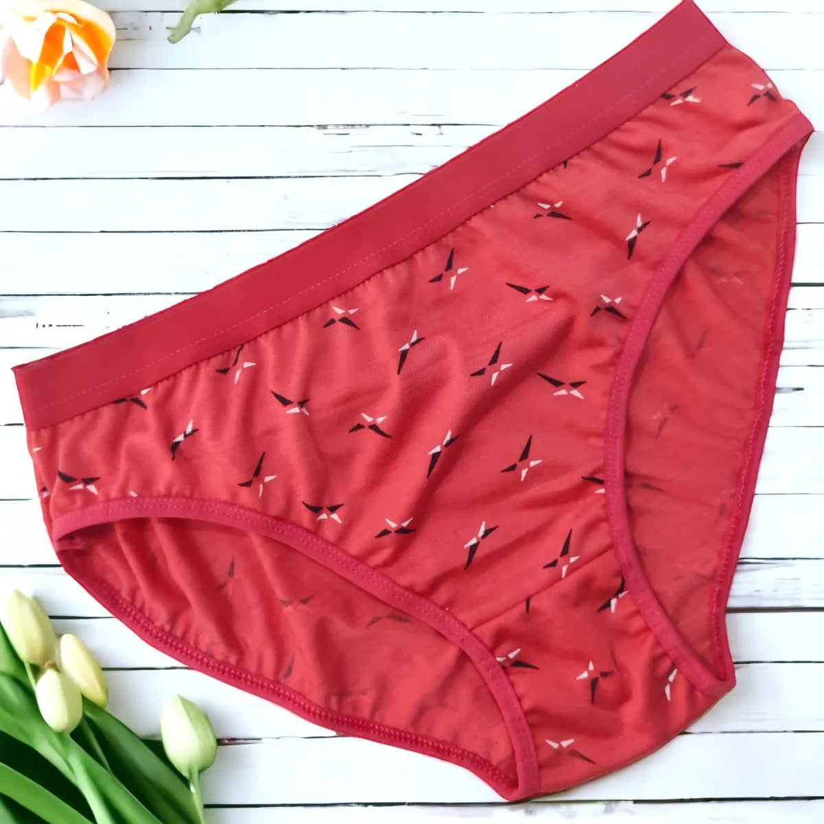 Butterfly Printed Women's Panty- Pack of 3, Soft Comfortable & Stylish Daily Wear