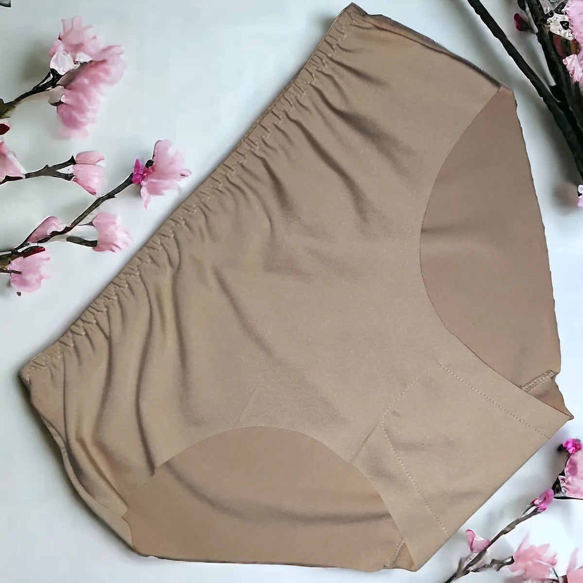 Women's Nylon fabric Seamless panty-Pack of 5, Assorted Colors I Soft, Strechable, Comfortable and invisible underwear