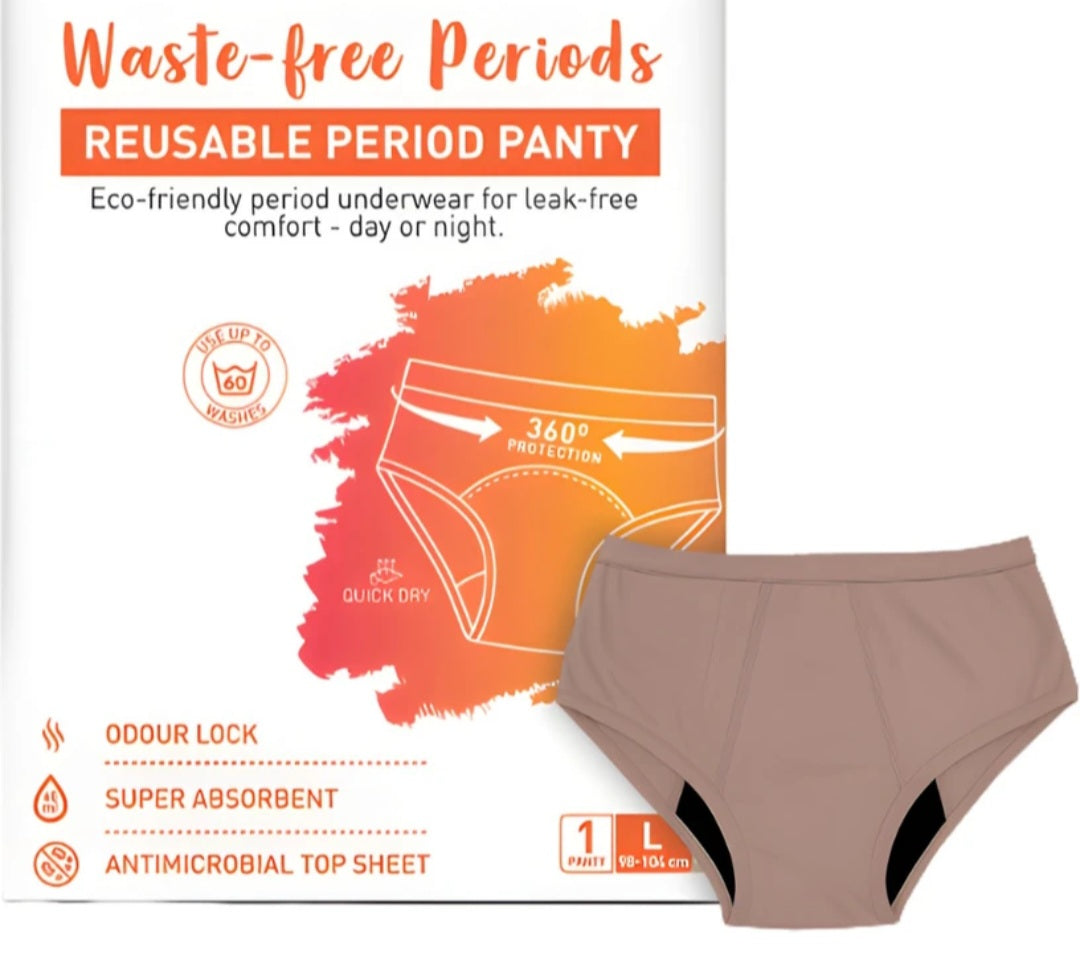 Leakproof Reusable Period Panty for Women Pack of 1 - Large Wash Upto 60 Times Sanitary Pad