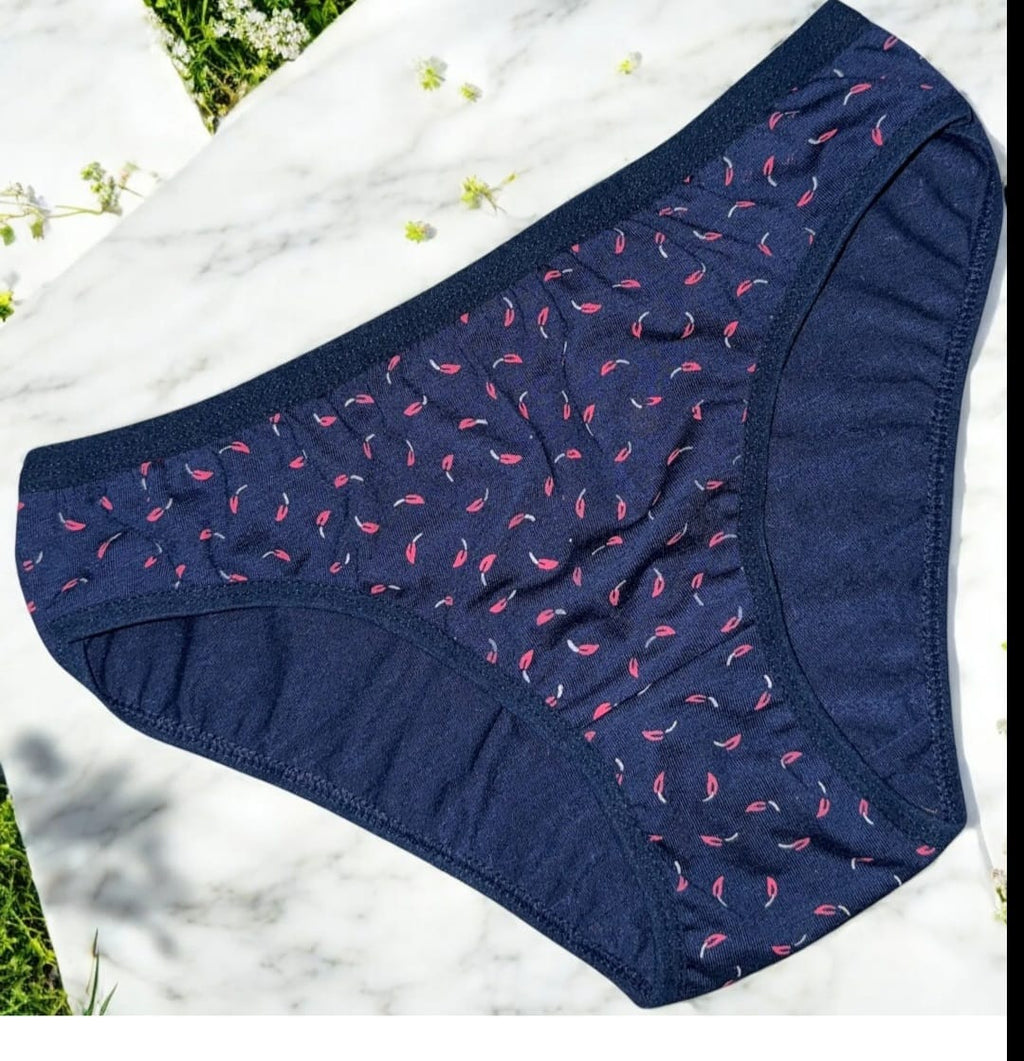 Women's Cotton Blend Hipster Panties Pack of 3 Comfortable Everyday Underwear