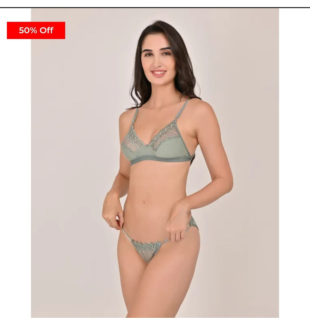 Non Padded Bikini Set Pack of 3 Women's Beach Swimwear Two Piece Bathing Suits